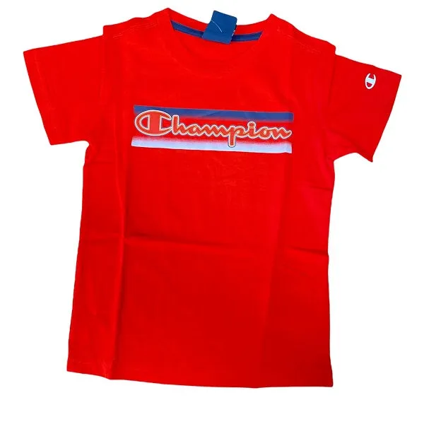 Red Champion T-shirt for Boys