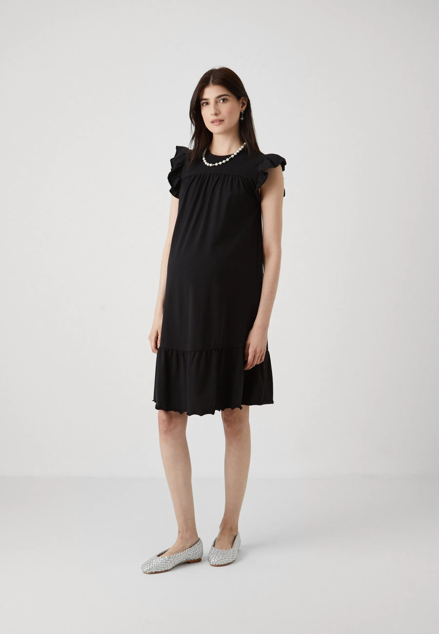 Short Sleeve Wrap Dress