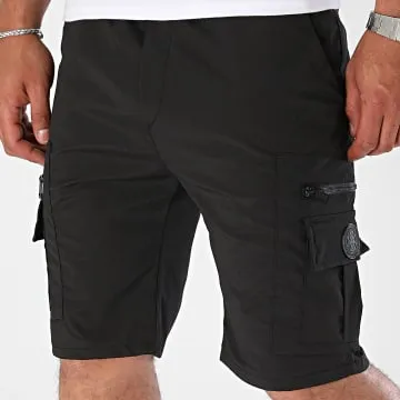 Gravity Cargo Black Shorts