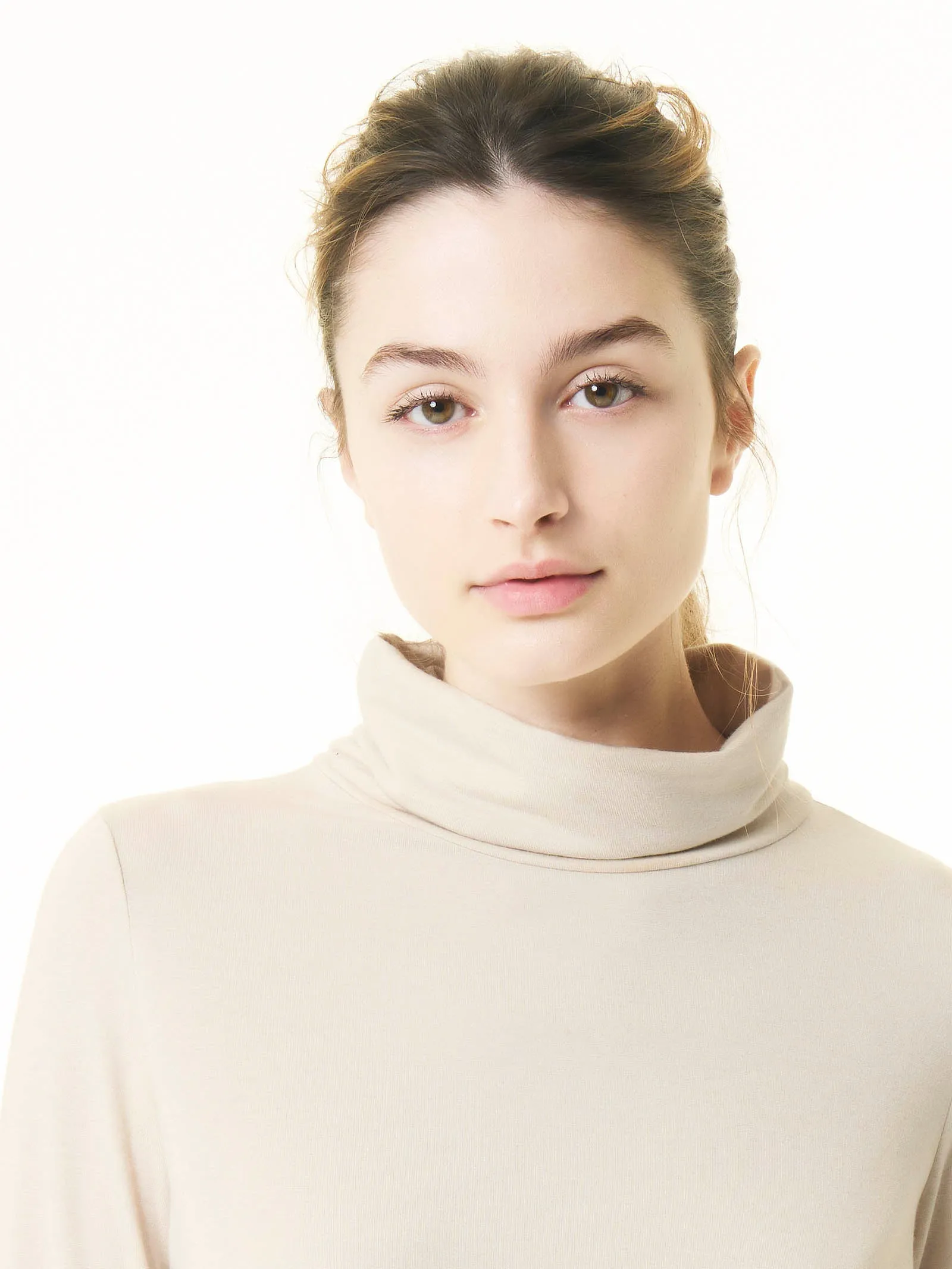 Maglietta con collo morbido in filato Tenderwool - Casha