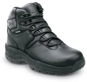 Men's Waterproof Hiker Style Work Boot with Slip-Resistant Sole in Black from SR MAX