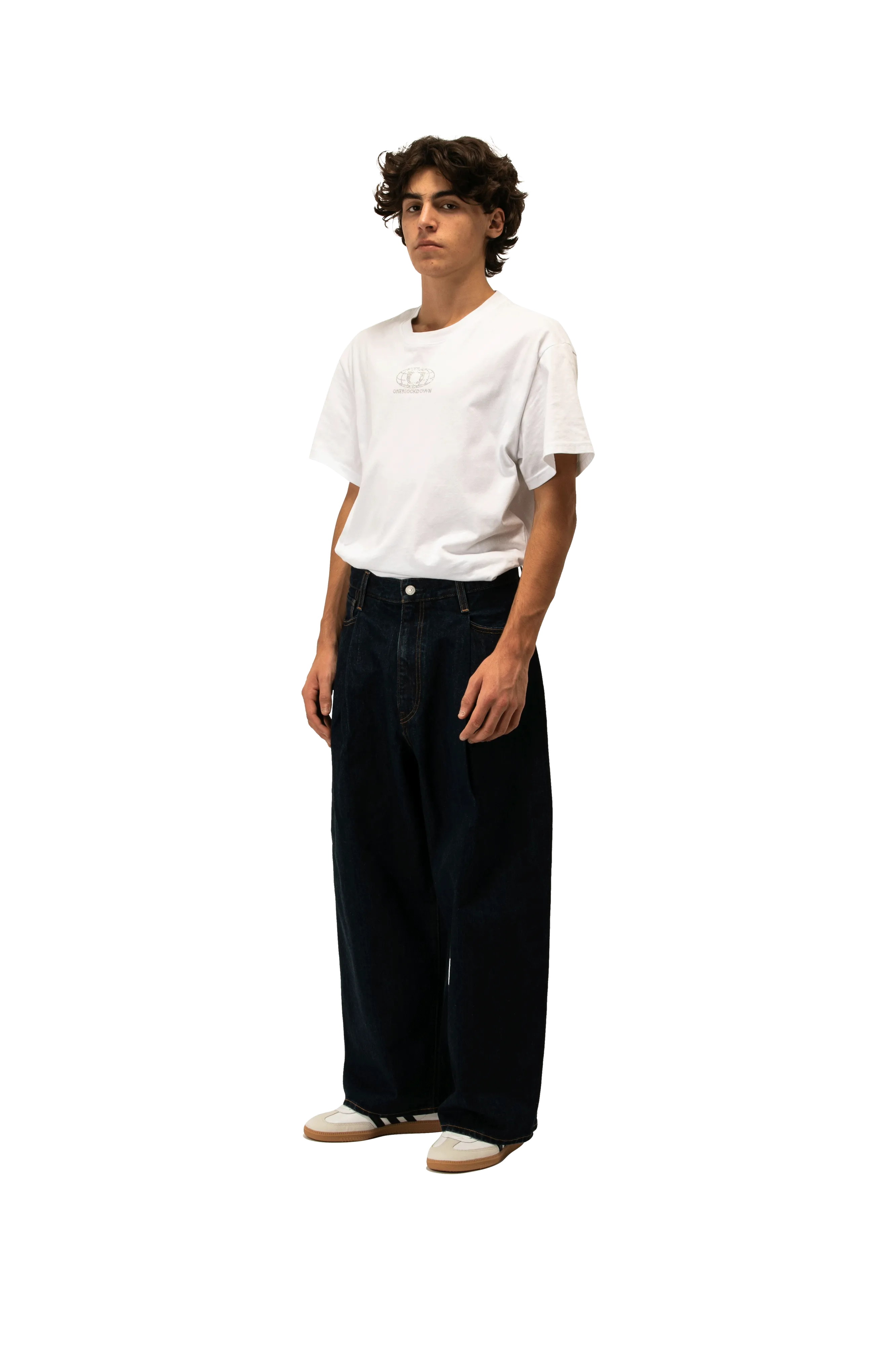 MIJ Wide Pleat Crop Moj Meadow