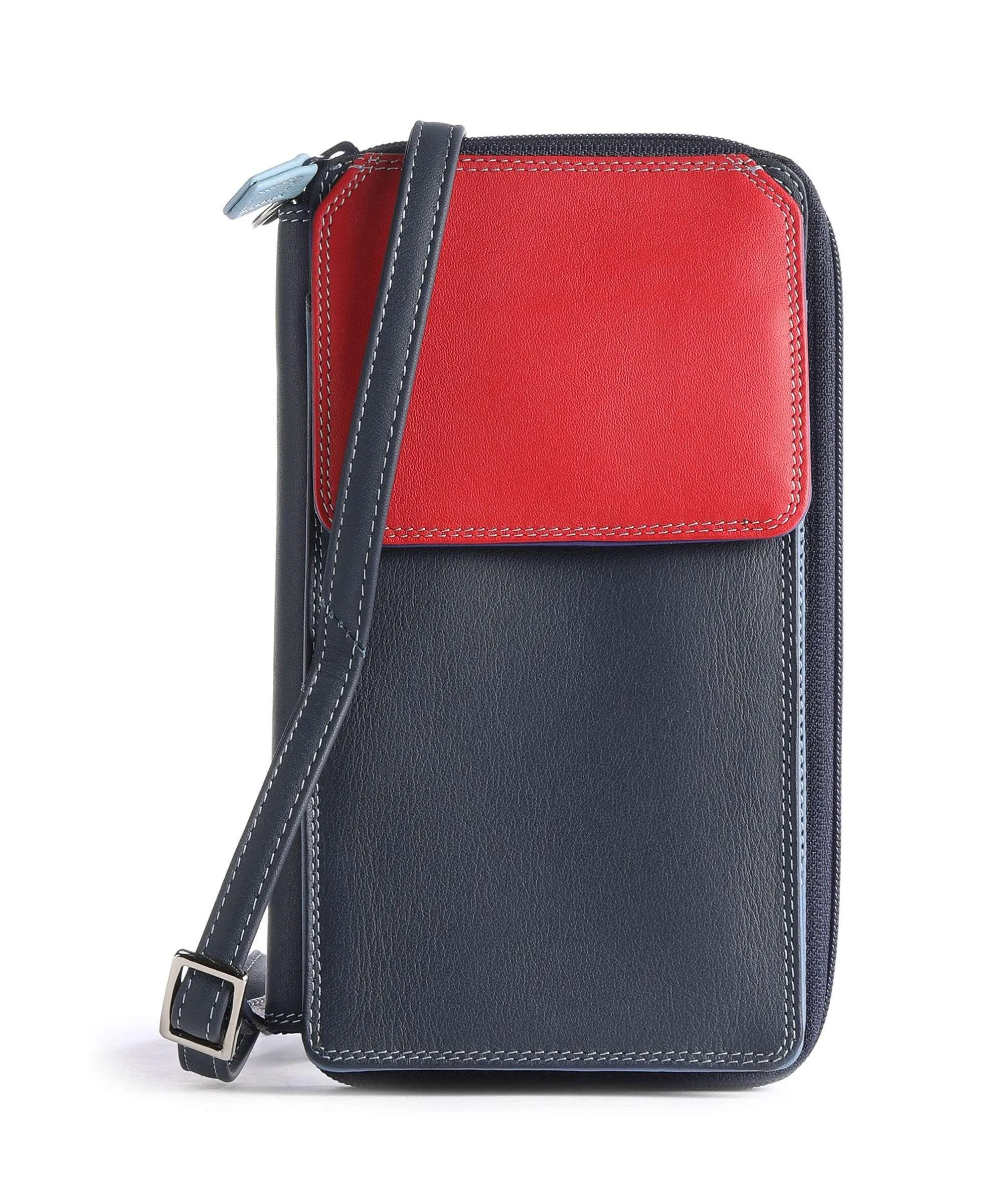 Mywalit Borsetta porta cellulare pelle rosso/blu  