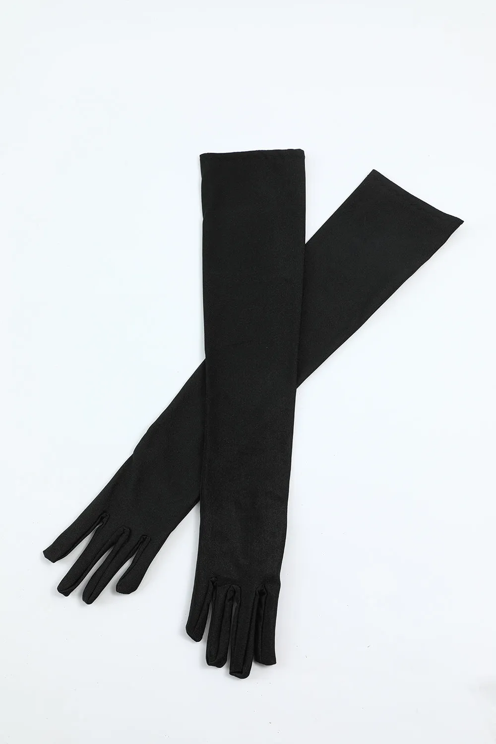Nero dorato cinque pezzi 1920s Party Accessories Set