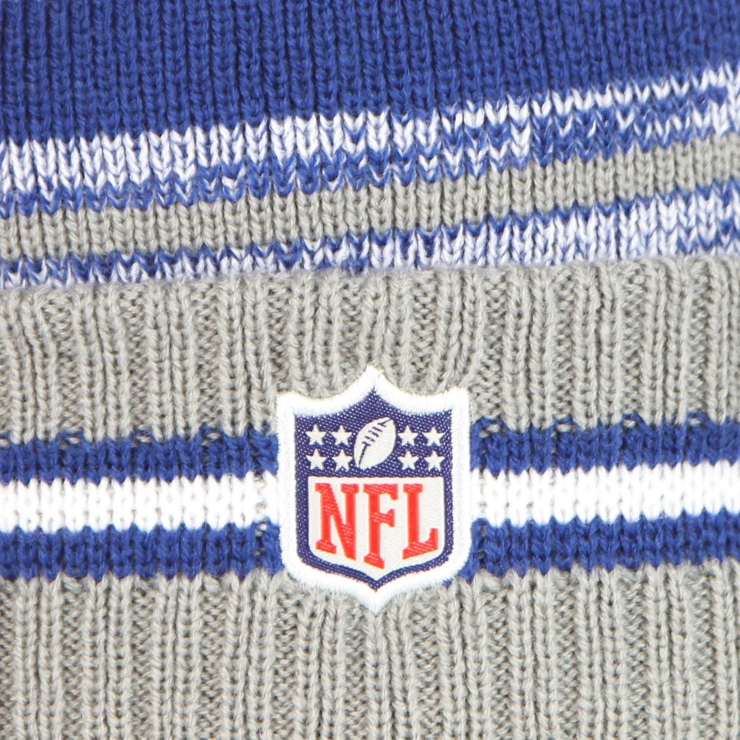 NFL Sport Knit Pom Pom Beanie - Cappello Uomo in Original Team Colors Indcol