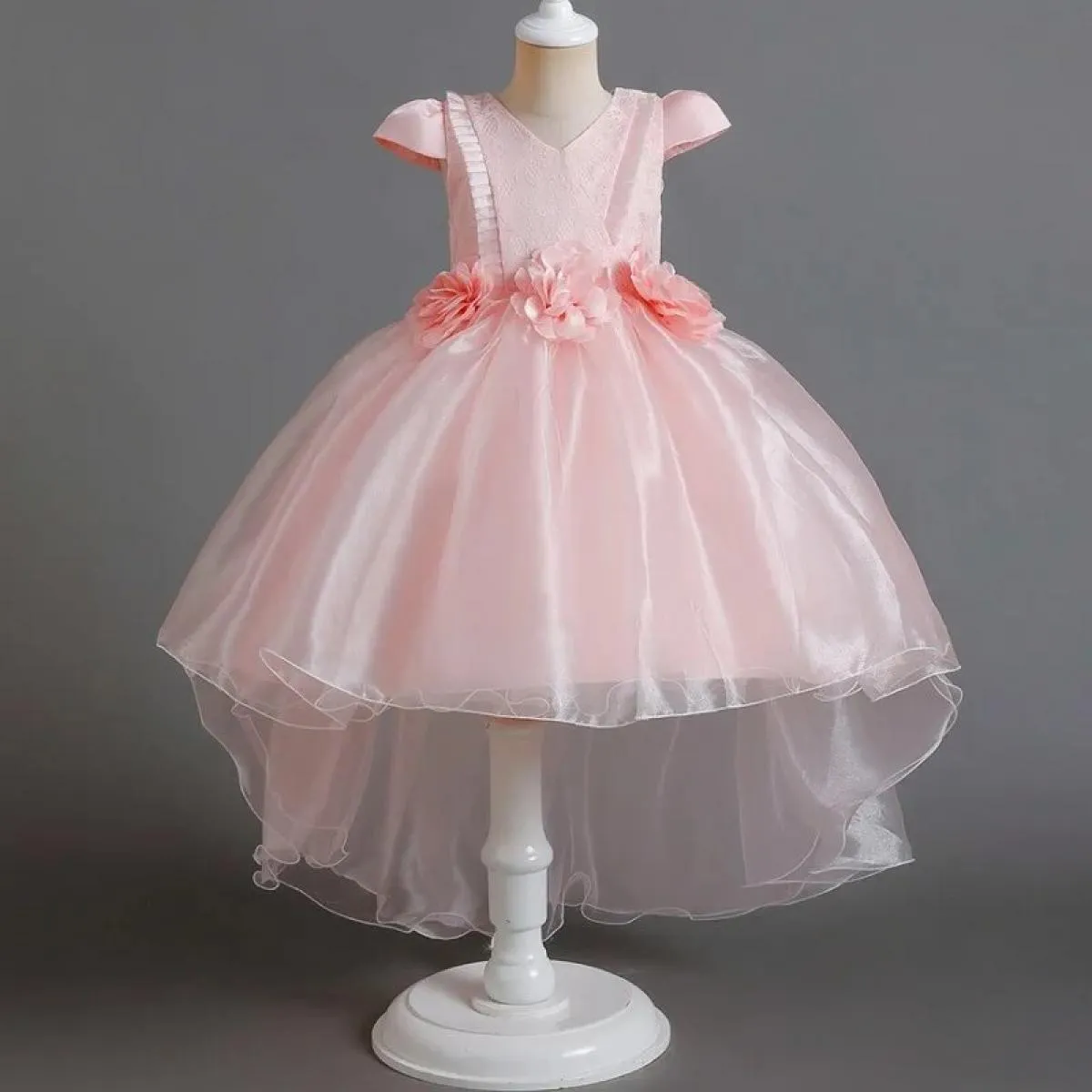 Abito rosa per bambini Ideale per performance al pianoforte