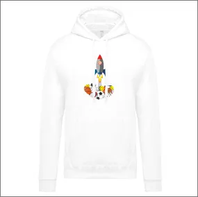 Men's Hooded Rocket Sweatshirt
