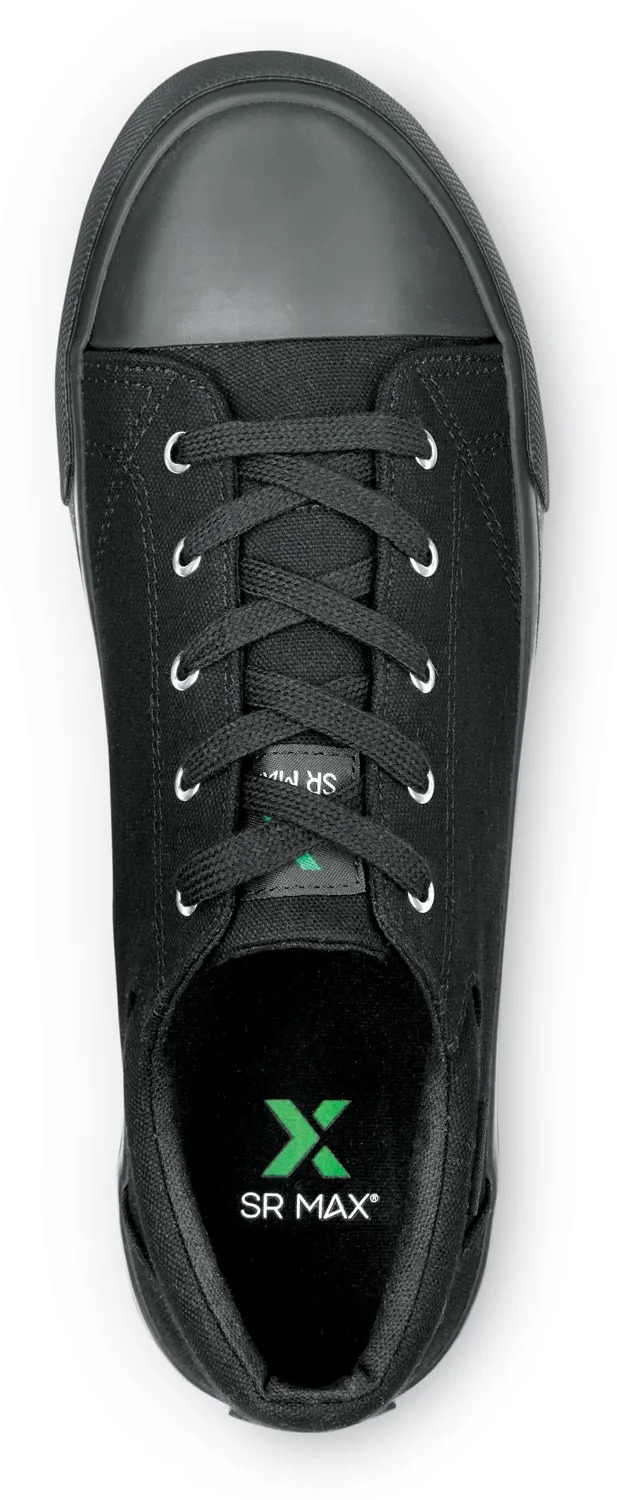 SR MAX Men's Black Skate Style Work Shoe