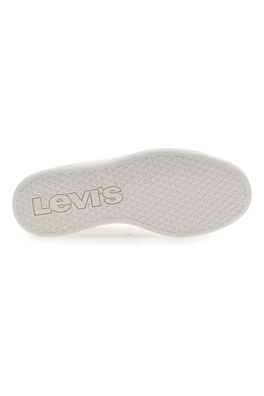 White Women's LEVI'S Sneakers with Colored Detail Levi's VAVE0201S
